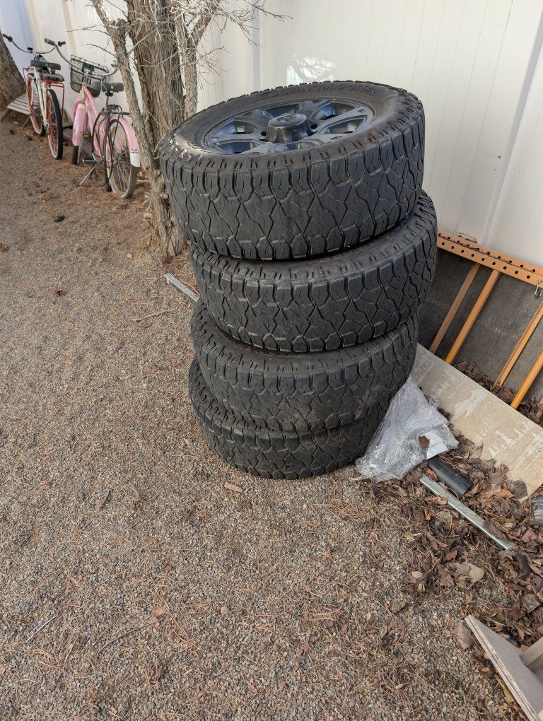 RAM 20inch wheels and tires