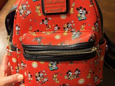 Disney Parks Loungefly mini Mickey and Minnie backpack