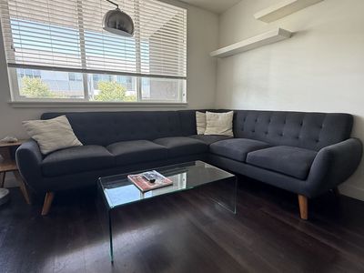 Grey Sectional Couch