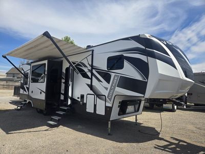 2021 Keystone Voltage 3571 13 Foot Garage Toy Haul