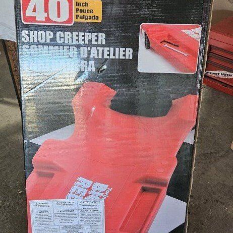 Torino Big Red Shop Creeper