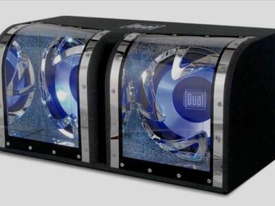 Dual XOBP12D 1100W Max, Loaded Dual 12" Illuminate