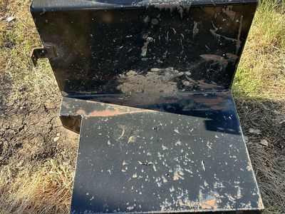 Half width, approximately 50 gallon transfer tank