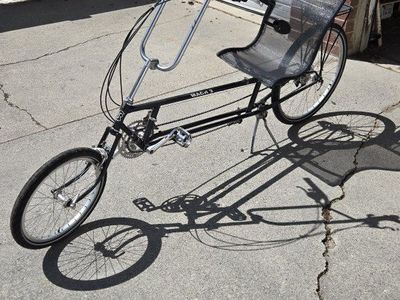 Vintage 1970s Huffy Penguin Monark High Rise Recumbent Bicycle