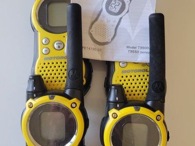 Motorola Talkabout Model T9500 / T9550 Series Set of 4