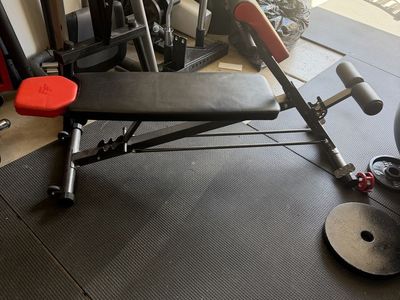 Finer Form Flat-Incline-Decline Multi-Purpose Workout Weight Bench