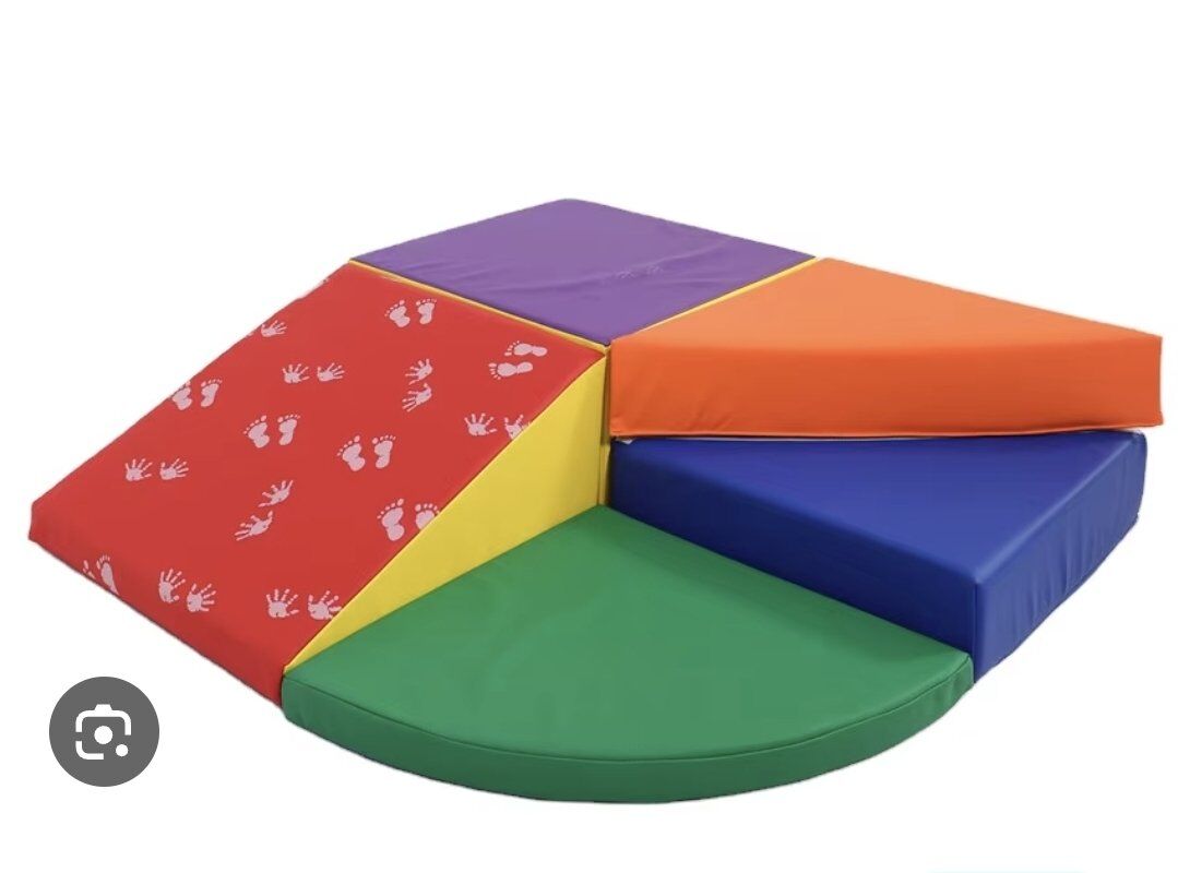 ECR4Kids Twisting Corner Foam Climber Playset Baby