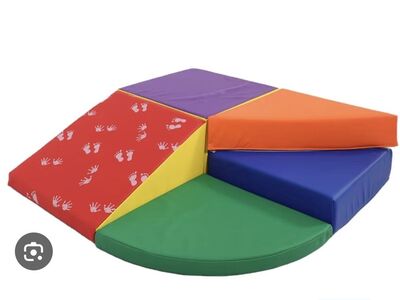 ECR4Kids Twisting Corner Foam Climber Playset Baby