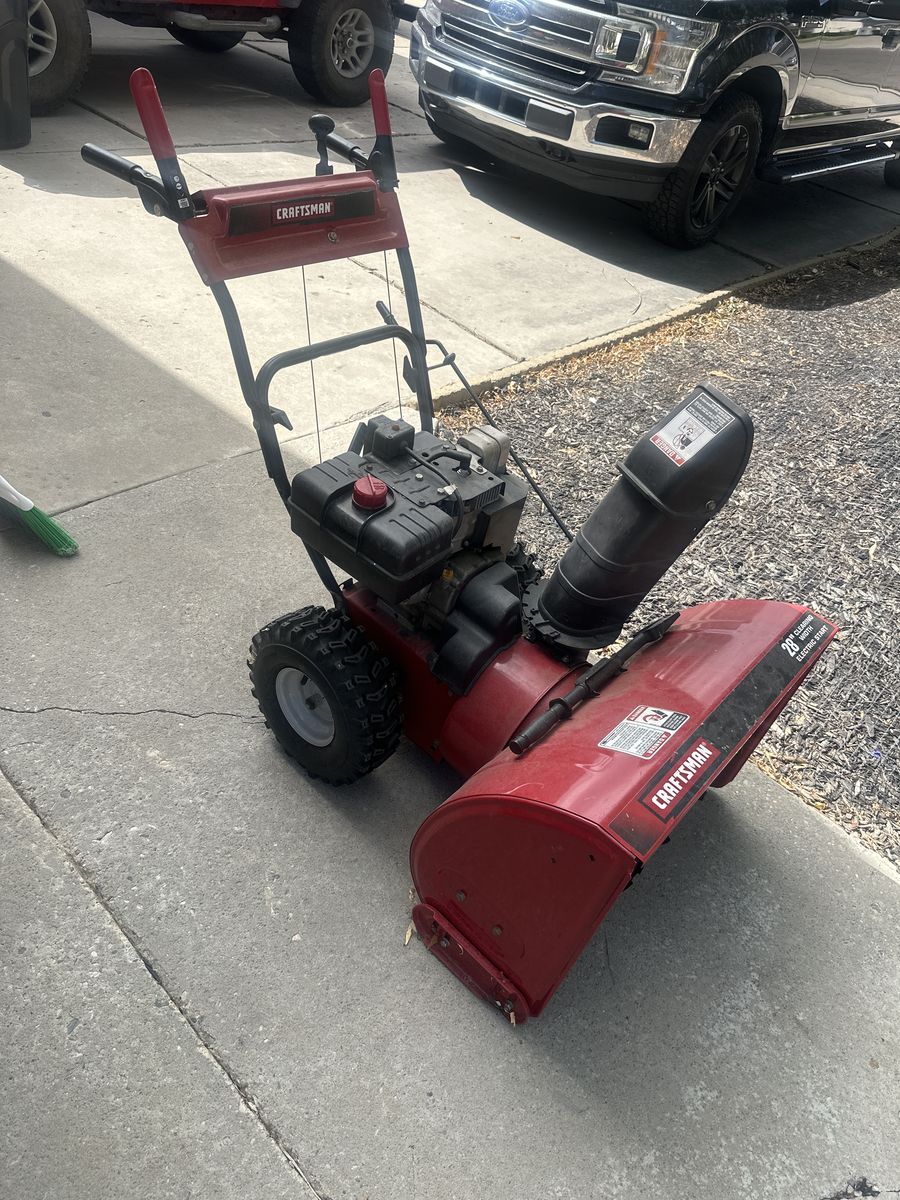 Craftsman Snow Blower 28”