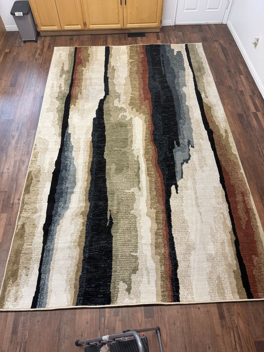 Orian Rock Cliff Multi 7’10” x 12’ Area Rug