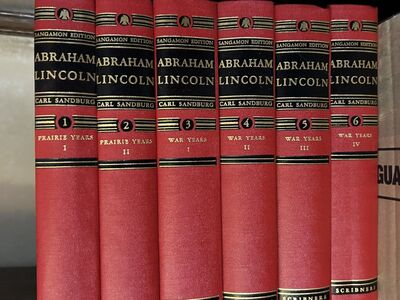 Pulitzer Prize Abraham Lincoln Set Carl Sandberg