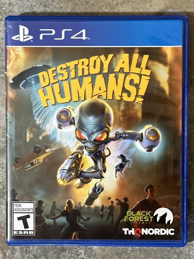PS4 Destroy All Humans! game