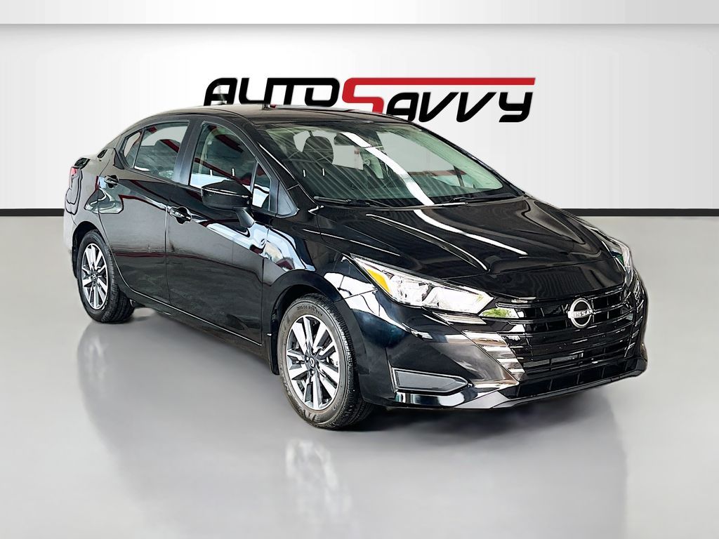 2024 Nissan Versa SV — rebuilt & branded title, 5% below market