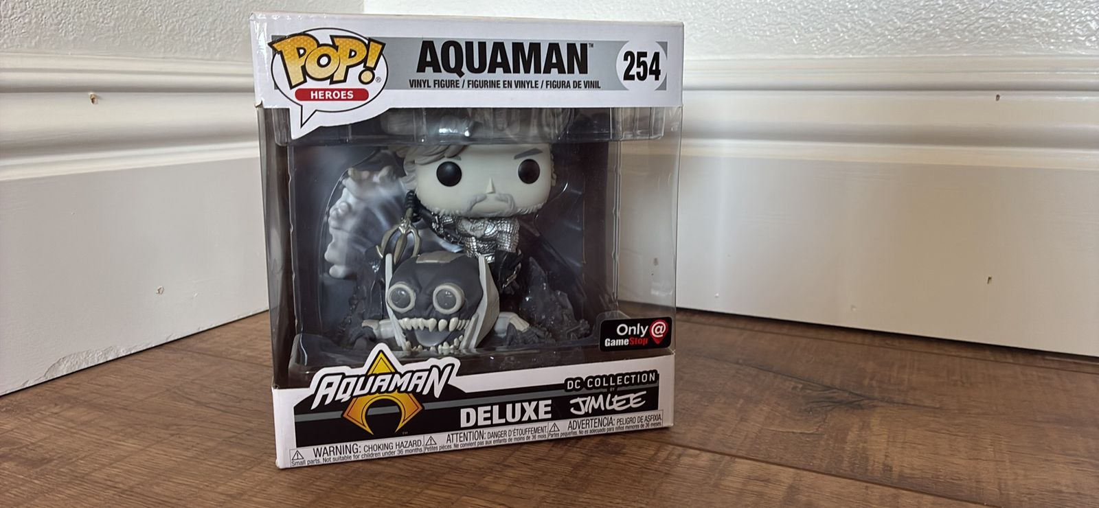 Funko Pop! Heroes Aquaman Jim Lee DC Collection Deluxe #254