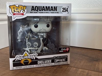 Funko Pop! Heroes Aquaman Jim Lee DC Collection Deluxe #254