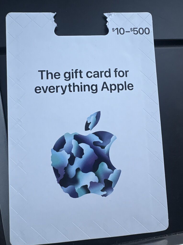 $500 Apple Gift Card