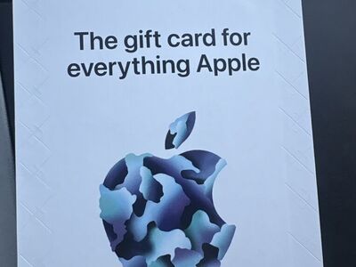 $500 Apple Gift Card