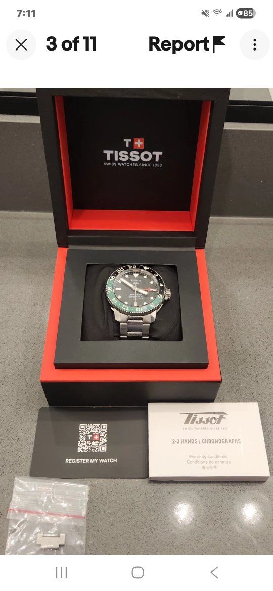 Tissot seastar powermatic 80 GMT 46MM DRIVER