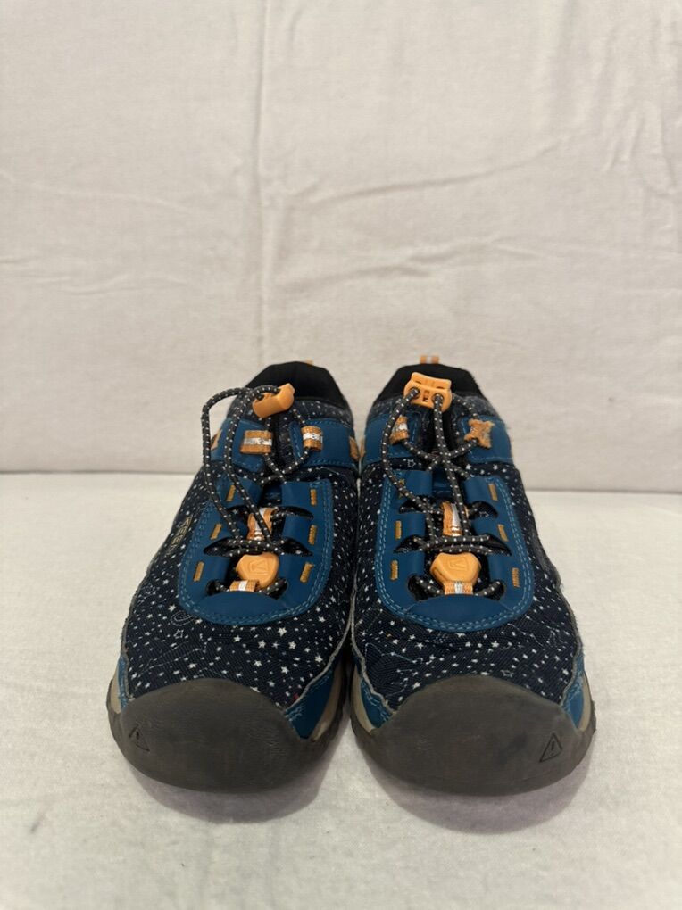 Keen Youth Sz 2 Night Sky Textile Hiking Shoes
