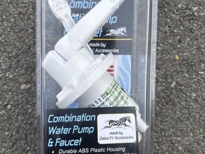 RV Combo Water Pump & Faucet