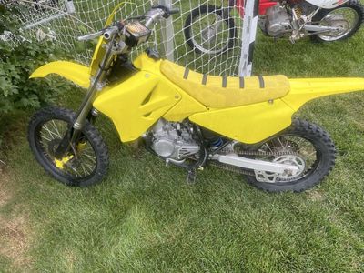 2007 Suzuki RM 85 Dirt Bike Off-Road Motorcycle with ProTaper Handlebars