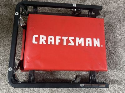 Craftsman Folding Rolling Mechanics Creeper and Seat