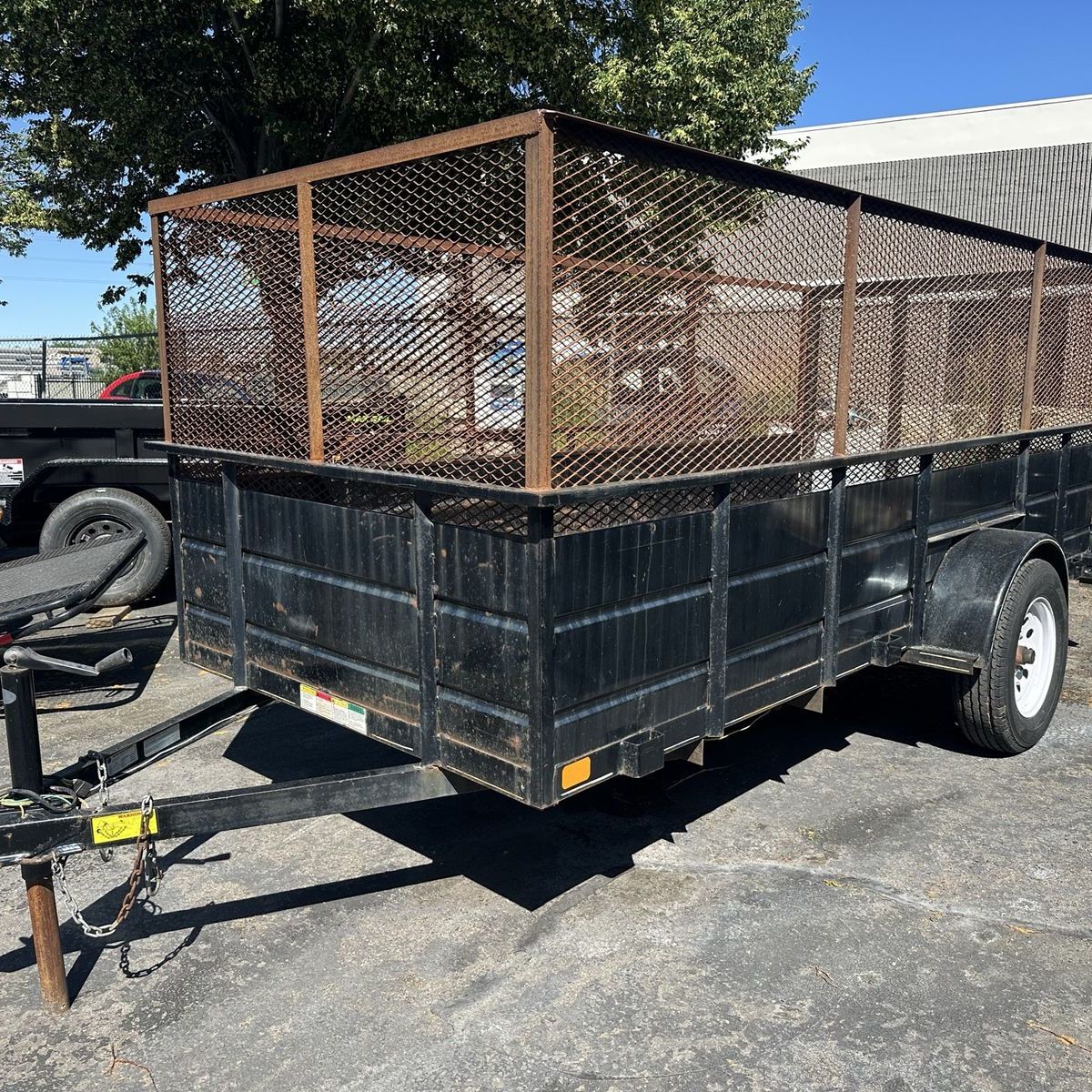 Used 6x12 Utility Trailer With Tall Sides $2,500 Out The Door!