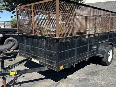 Used 6x12 Utility Trailer With Tall Sides $2,500 Out The Door!