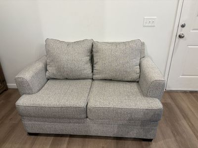 Light Grey Loveseat Sofa