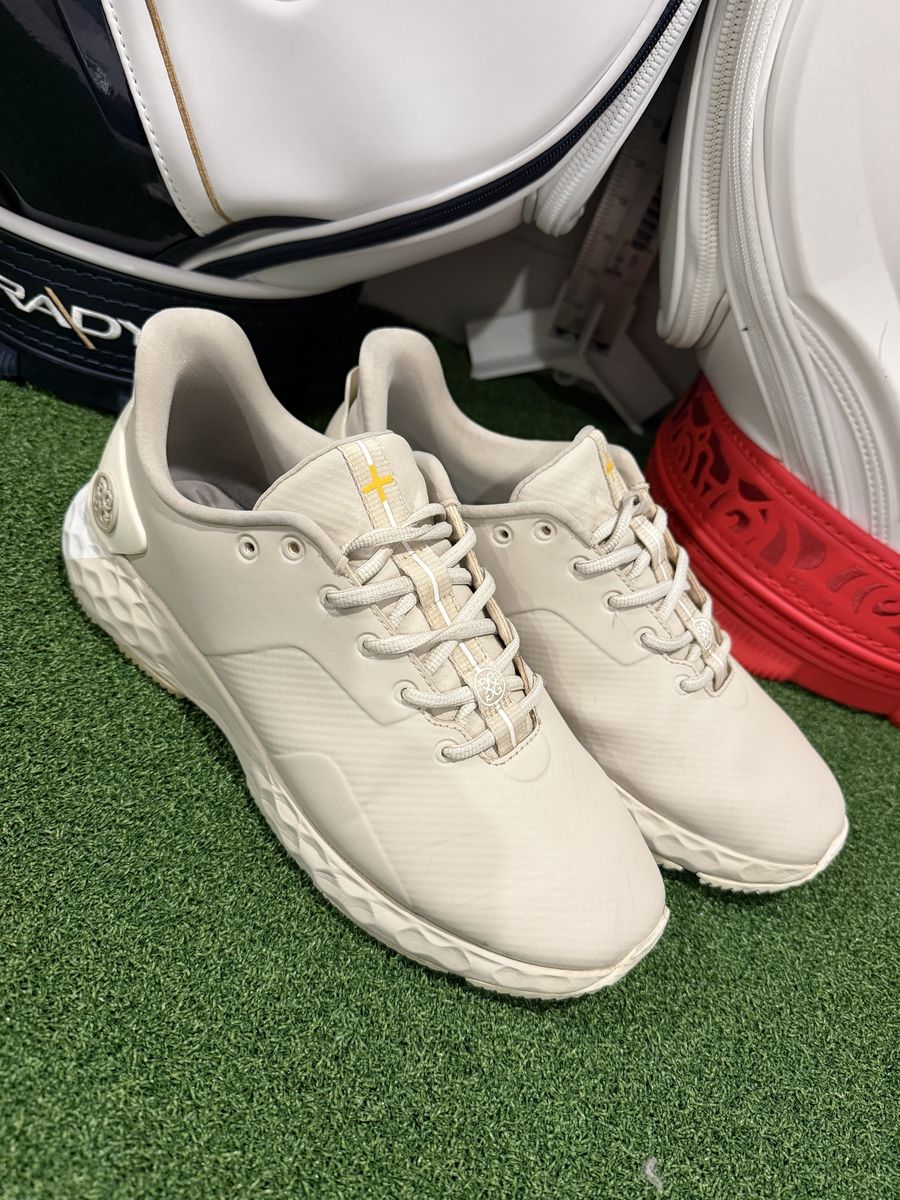 G/FORE Men's Colour Block MG4+ Spikeless Golf Shoes Stone US 9.5
