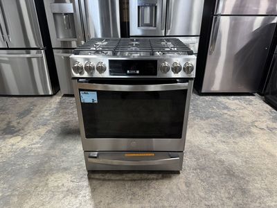 NEW GE PROFILE 30” GAS RANGE WITH AIR FRY