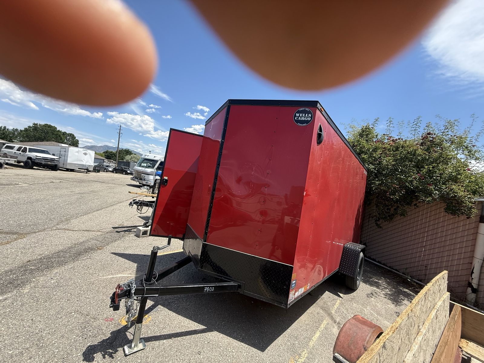 Wells Cargo Deluxe 6x12 Enclosed Trailer - Fully Insulated