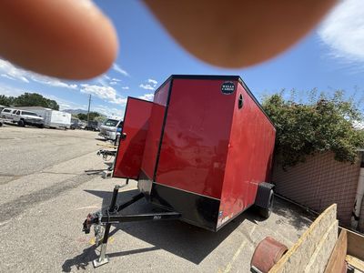 Wells Cargo Deluxe 6x12 Enclosed Trailer - Fully Insulated