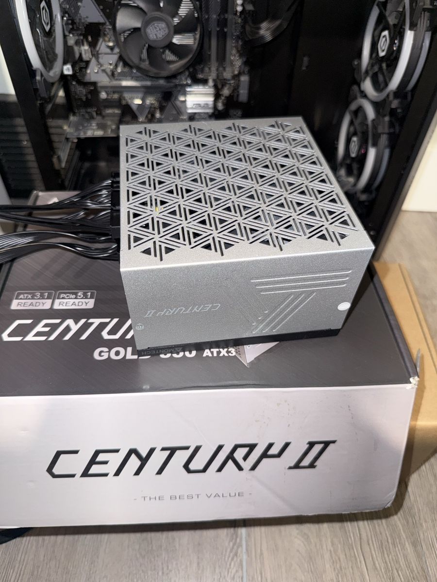 MONTECH CENTURY II 850 ATX3.0 80 PLUS GOLD 850W Modular Desktop PC Power Supply PCIe 5.1 Ready