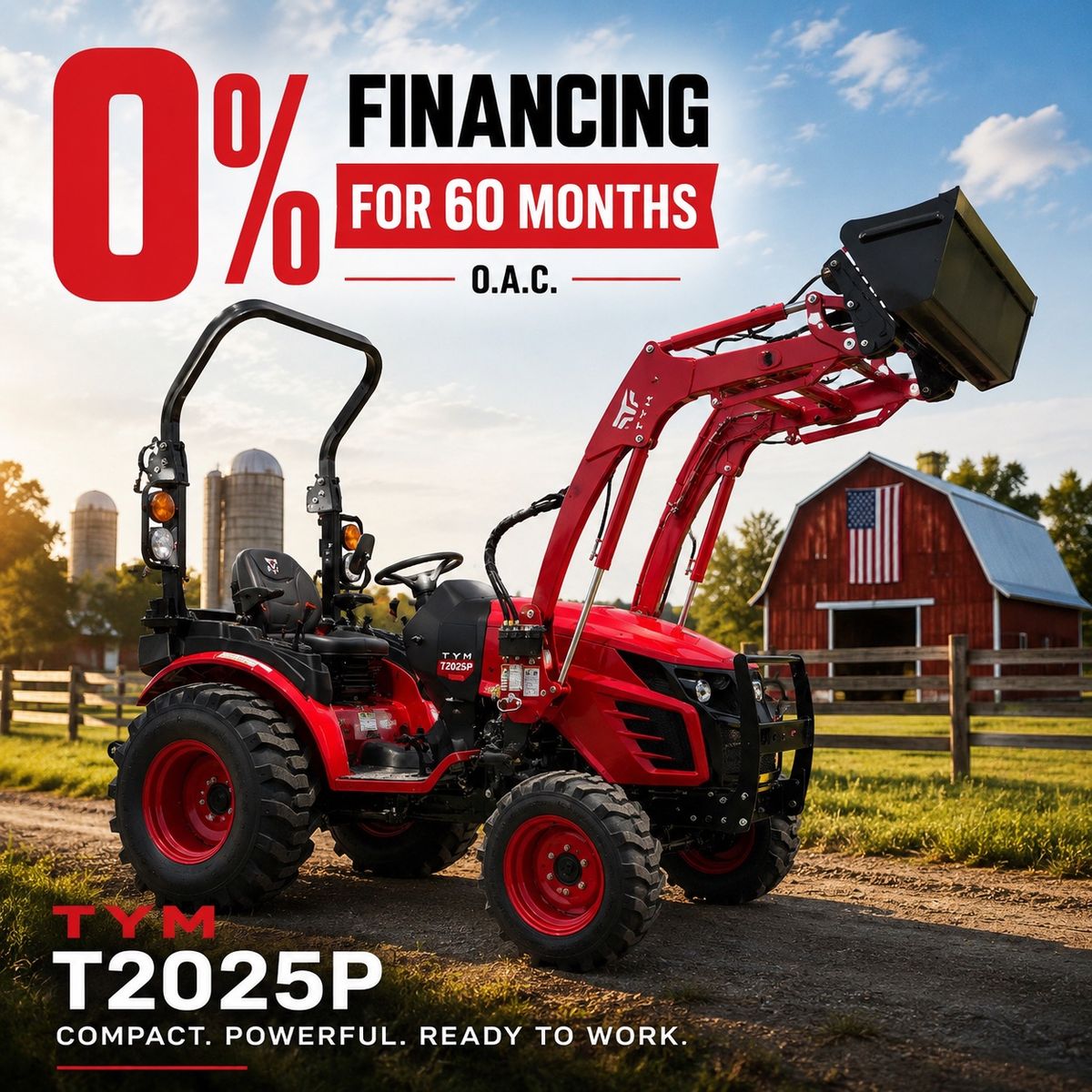 TYM T2025 Tractor and Loader