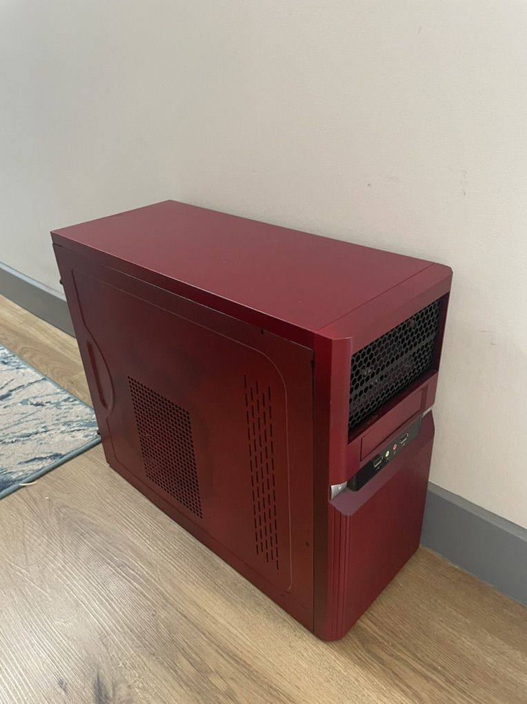 Red Budget Gaming Pc