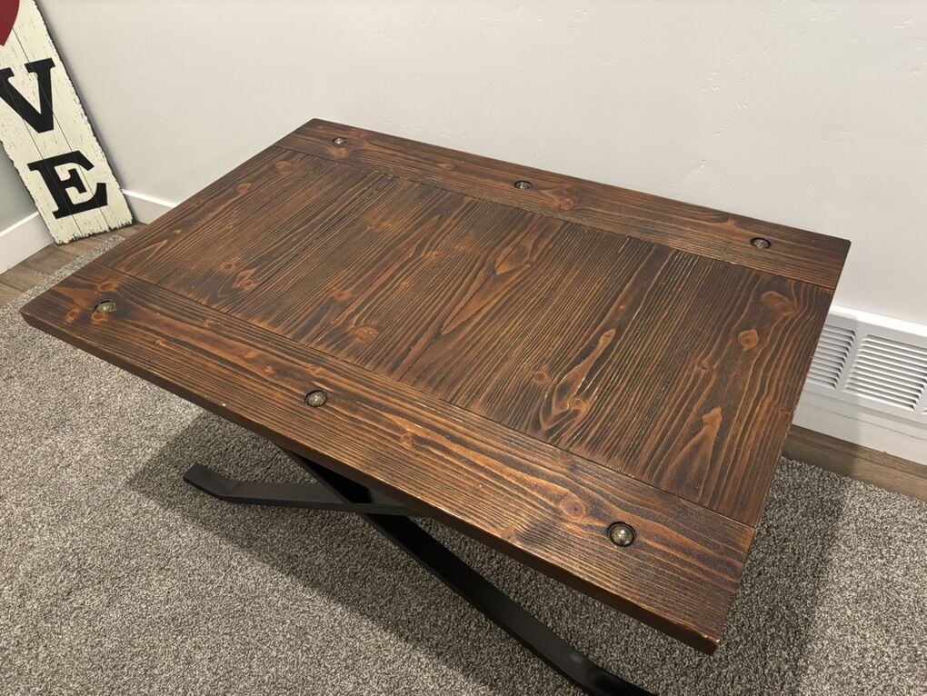 Dark Wood Coffee Table