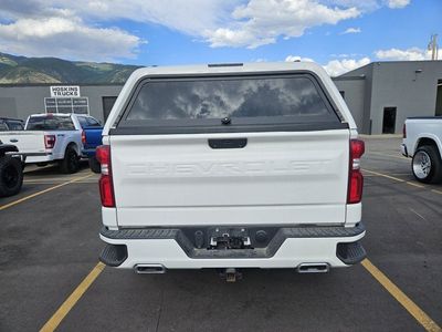 White Truck Shell/Topper for Chevy 1500 Silverado short bed - Great Condition 75x67 white