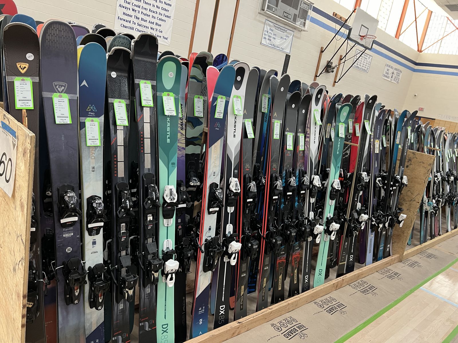Skis! Come to the swap and find a new pair for the season!