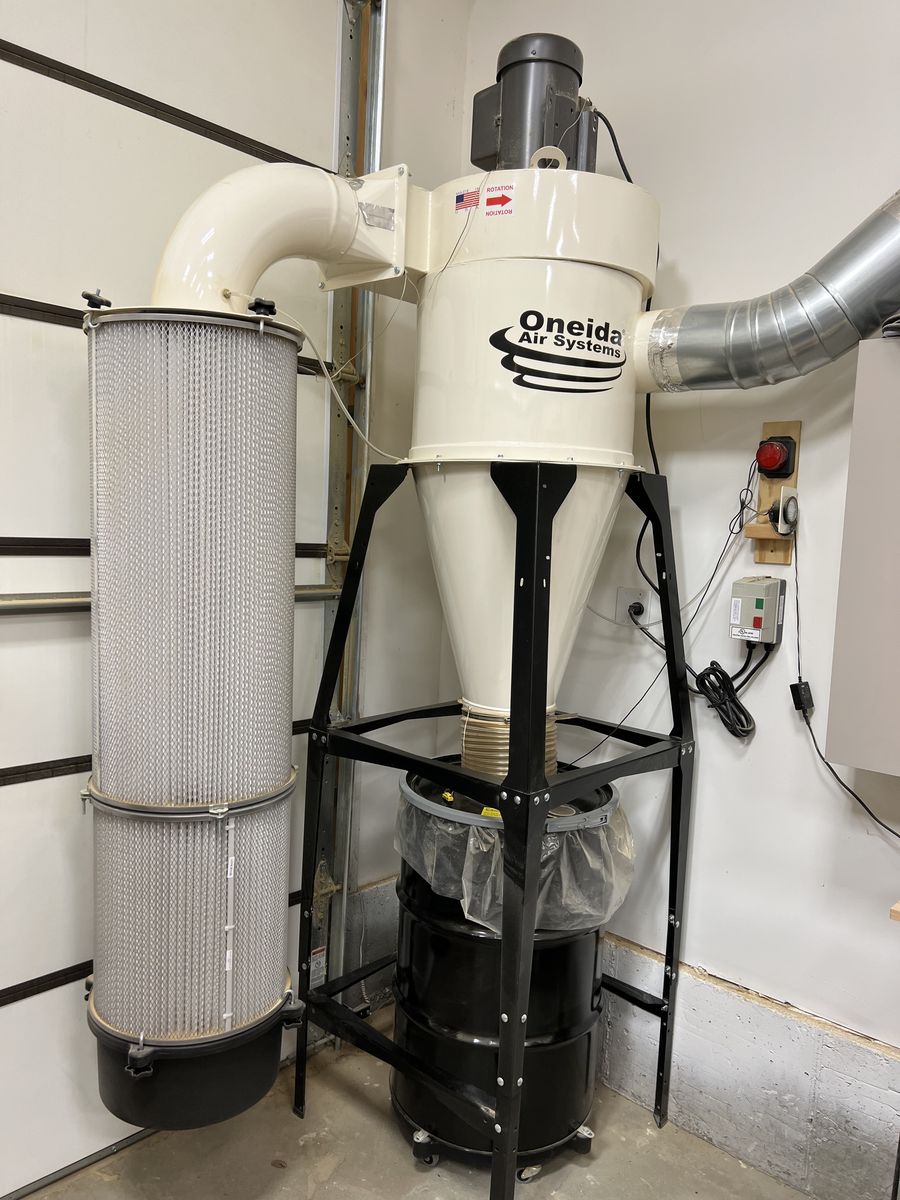5hp High Vacuum Freestanding Cyclone Dust Collector