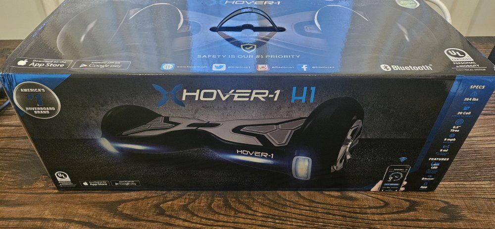 Hover-1 H1 Electric Hoverboard & Go-Kart Attachmnt