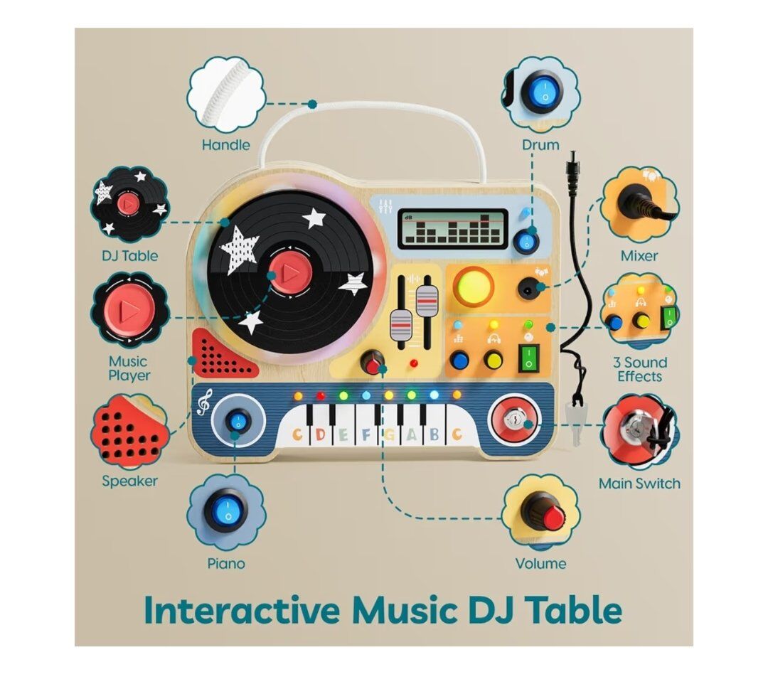 Interactive Music DJ Table.
