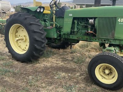 John Deere 4020 Diesel Tractor with Canopy