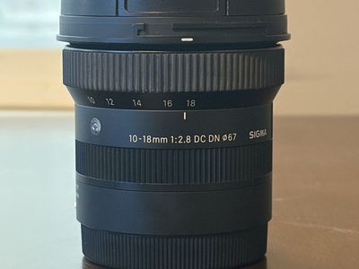 Sigma 10-18mm f/2.8 DC DN Contemporary (Sony E)