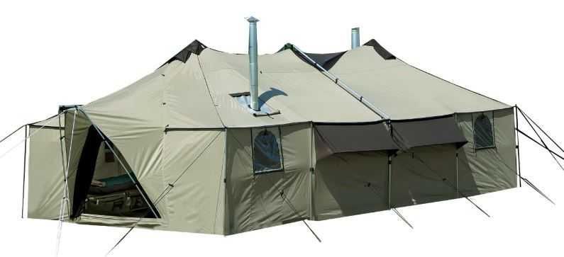 Cabelas Outfitter Alaknak Walled Tent 23 foot by 17 foot in excellent condition used for one weekend on grass new was $2000