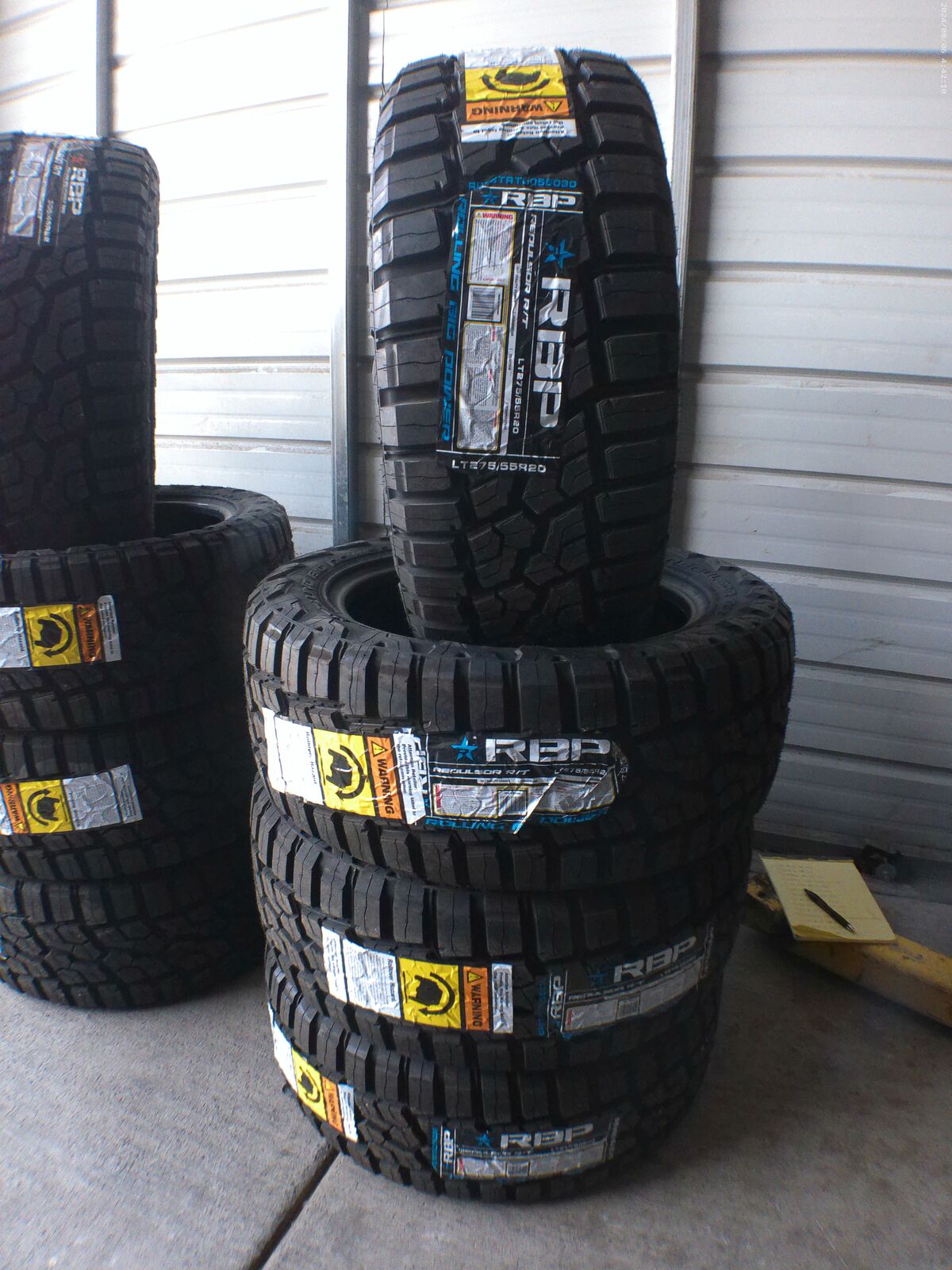 LT275/55R20 RBP REPULSOR R/T LOAD RANGE E 10PLY.
