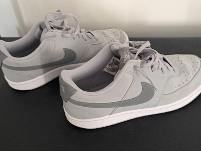 Nike Court Vision Low Sneakers - Gray/White, Men's Size 11,