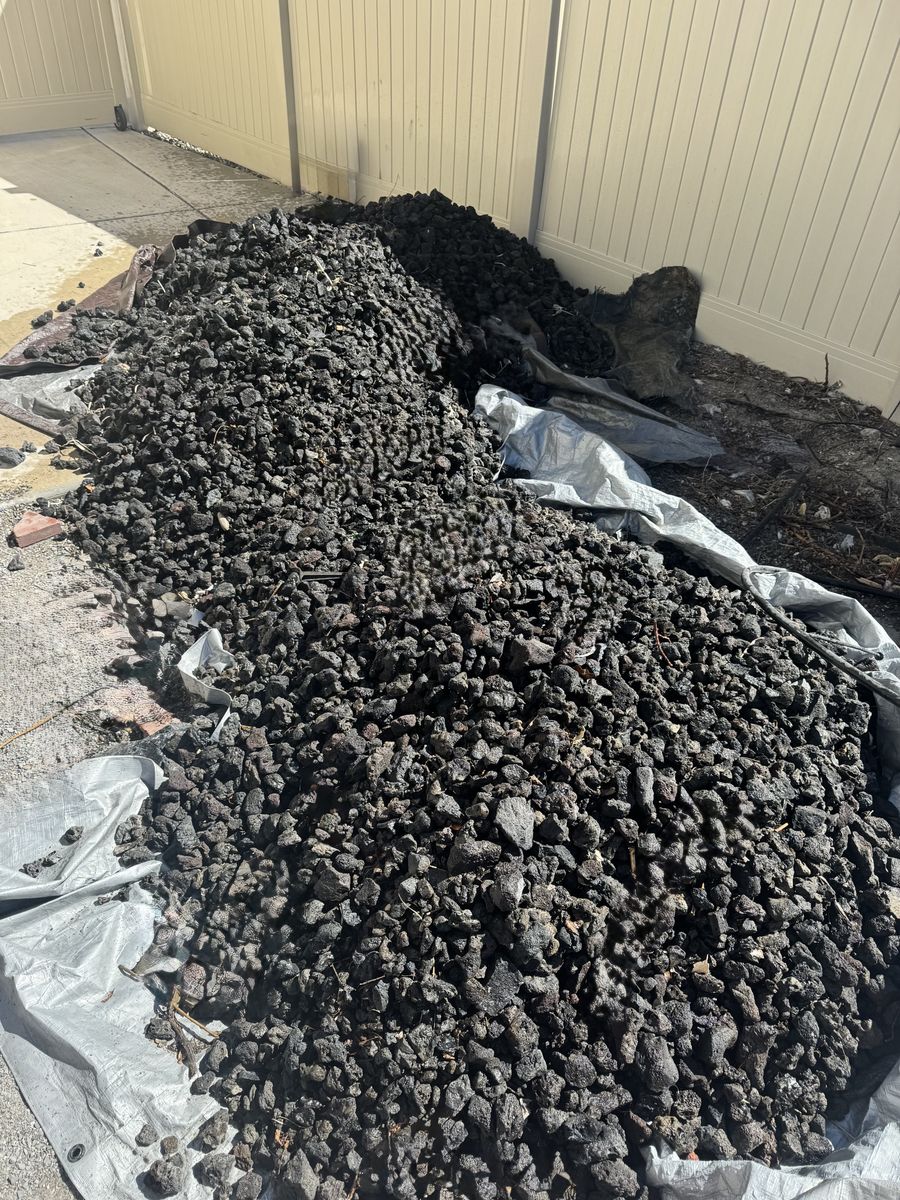 2-3 Inch Black Lava Rock