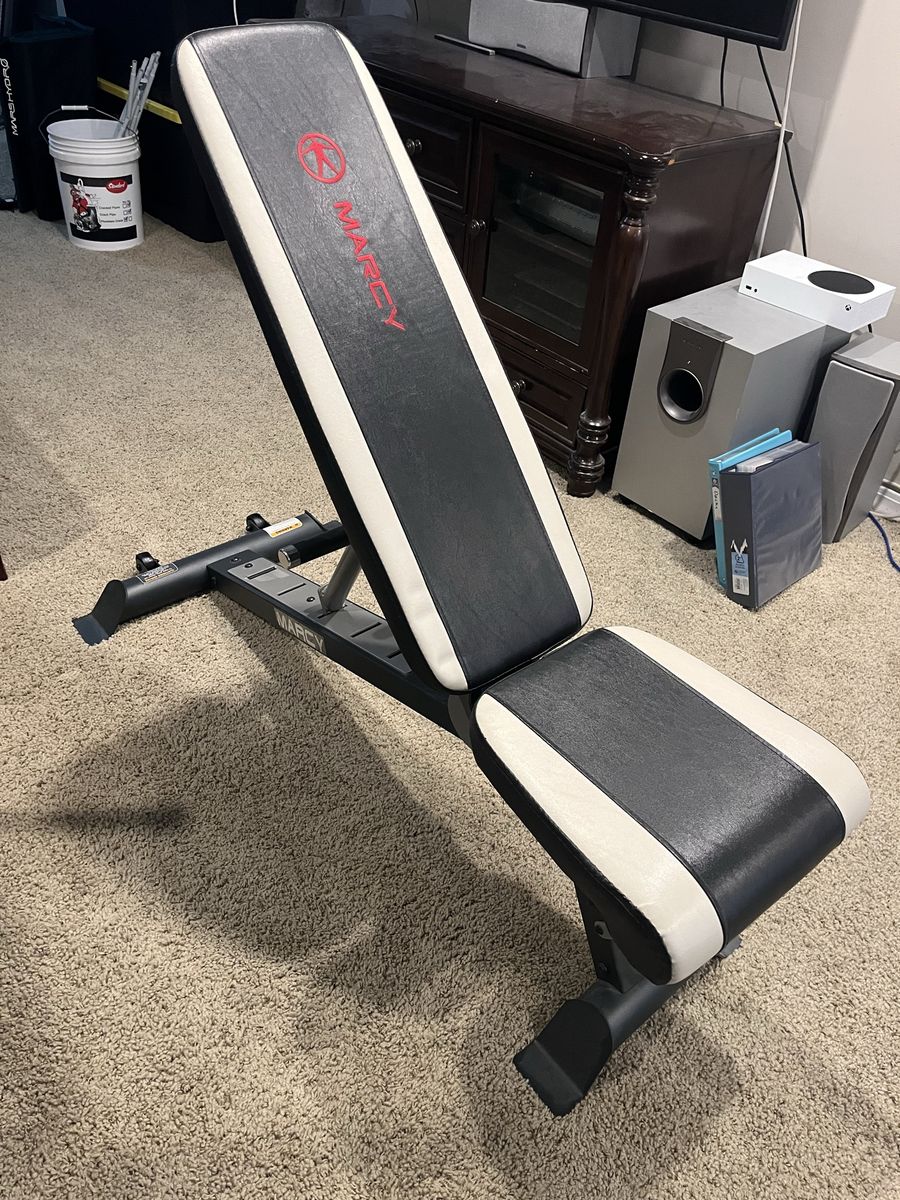 Marcy Adjustable Weight Bench - Flat, Incline, Decline - for home gym