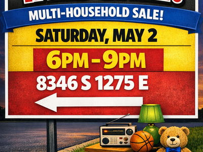 Yard Sale now till dark - something for everyone